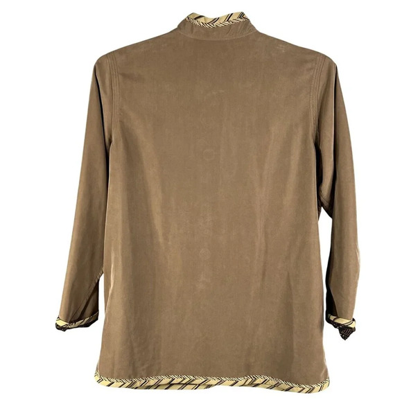 Koos Of Course Womens L Reversible Top/Jacket & Skirt Set Art To Wear Lagenlook - Picture 4 of 16